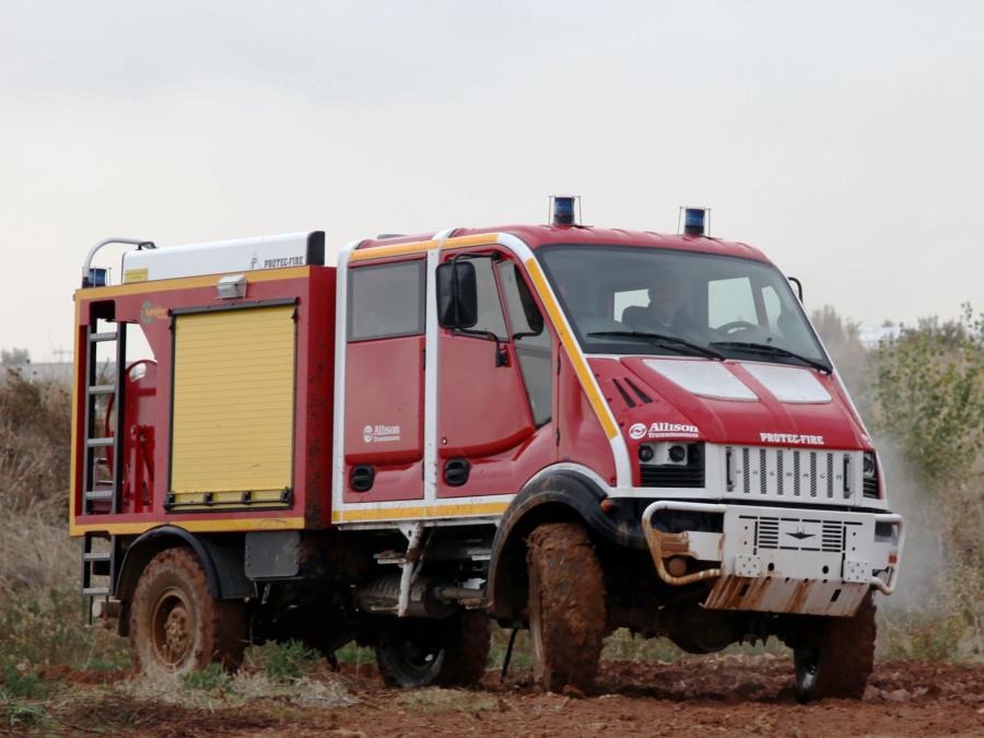  Bremach T-Rex Double Cab Firetruck 2008 года  (фото 4 из 4)